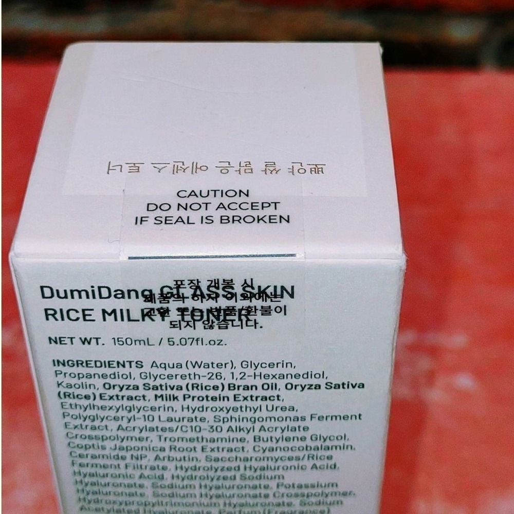 DumiDang Glass Skin Rice Milky Toner Hydrates Nourishes Lasting Supple 150ml - Picture 6 of 7